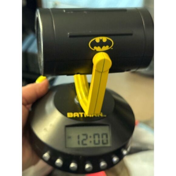 Rare batman signal novelty projection alarm clock .radio - Picture 11 of 11